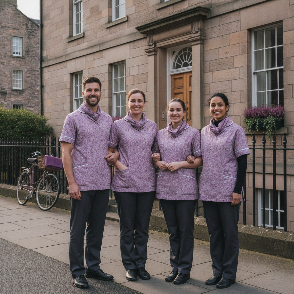 The Thistle & Thyme Care team in Edinburgh